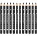 Mysense 12 PCS Black Eyebrow Pencil Set Waterproof Eyebrow Pen Long-lasting Sweat-proof Eyeliner Makeup Brow Tint Pen(Black-12PC) - Buy Online on GoSupps.com