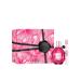 Viktor&Rolf - Flowerbomb Ruby Orchid Eau de Parfum - Women's Perfume Travel Holiday Gift Set - Floral & Fruity - With Notes of Vanilla & Peach - Full Size 3.4 Fl Oz & Travel Size 0.3 Fl Oz
