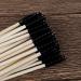 100 Pieces Bamboo Handle Eyelash Makeup Brushes Set - Disposable Eyebrow & Mascara Applicators - Eco-Friendly Makeup Tools - Buy Online on GoSupps.com