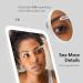 Fancii Portable LED Makeup Mirror with 3 Light Settings - Aura Go (White) - Buy Online on GoSupps.com