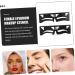 MAGICLULU 10 Pcs Eyebrow Ruler Female Eyebrow Makeup Stencil Makeup Tools Eyebrows Shaper Card Balance - Buy Online on GoSupps.com