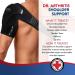 Doctor Developed Shoulder Brace for Pain Relief & Recovery | Left/Right Durable Shoulder Brace for Men & Women | Torn Rotator Cuff Support with Handbook (Black - Buy Online on GoSupps.com