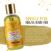 KIYAMEL Miracle Pure Argan Baby Oil Natural Moisturizing Oil with Vitamin E & Omega 6 Fatty Acids, Deep Hydration for Soft Skin, Hair, Face & Nails Nourishing Daily Care for a Healthy and Radiant Glow - Buy Online on GoSupps.com