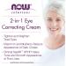 Now Foods 2-in-1 Correcting Eye Cream 1 fl oz - Reduce Puffiness & Dark Circles - Buy Online on GoSupps.com