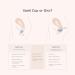 Saalt Menstrual Cup 2-Pack | High-Quality Soft & Flexible Design for Active Women | 12-Hour Portable Reusable Medical Silicone | Regular Blue & Small Pink - Buy Online on GoSupps.com