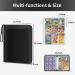 HESPLUS 900 Pockets Trading Card Album Binder for Baseball, Football, MTG, TCG, Game & Sports Cards - Black - Buy Online on GoSupps.com