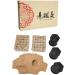 Buy Moxibustion Sticks Box Kit - 60 Moxa Sticks & Adhesive Tapes for Soothing Body Treatment | Chinese Herbal Therapy - Buy Online on GoSupps.com