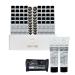 Taylor of London Articles de toilette pour h tel | Gel douche 20 x 30 ml tube de shampooing et apr s-shampoing de 30 ml 20 x 15 g de savon Flowpack | Id al pour les h tels Airbnb vacances et
