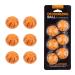 MAXIMILIAN Shoe Deodorizer Balls 6 Pack - Odor Eliminator Freshener for Sneakers Gym Bags Lockers and Drawers Yellow