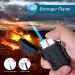 Waterproof Windproof Torch Lighter - Black Single Flame for Candle, Camping, Family Use - Ideal Mens Gift (Butane Not Included) - Buy Online on GoSupps.com
