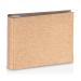 Linen Photo Album for 6x4 Photos - Sturdy & Long Lasting Photobook with 100 Easy to Use Slip in Picture Pockets | Book Bound Fotoalbum with Extra Space for Notes | Gift Idea for Family & Friends 100 Pictures Golden