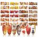dijiusidy Nails Stickers Fashion Maple Leaf Pumpkin Decals Manicure Tools Sliders Decor Adhesive Fruit Elements Decorations 516 BN505 BN505 516 - Buy Online on GoSupps.com