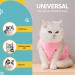 Avont Katzenbody Recovery Suit for Cats - Post-Op Clothing Leak Protection for Abdominal Wounds & Skin Diseases - Rose Pink S - Buy Online on GoSupps.com