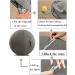 Gray LuiYninhuoJin Exercise Ball Chair Cover - 75CM | Yoga & Stability Ball for Pregnancy, Labor, Pilates | Office, Dorm & Home Use (Ball Not Included) - Buy Online on GoSupps.com