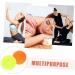 JeCompris 2-St Fascia Release Foot Massager & Yoga Balls - Myofascial Tension Relief Ice Hockey Massage Balls for Neck & Shoulder Pain - Red - Buy Online on GoSupps.com
