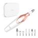 Pure Enrichment PureNails Luxe Rechargeable Manicure Set - 12-Piece Cordless Electric Nail Drill with 9 Nail Attachments 3 Speeds and LED Grooming Light - Includes USB Charging Cable & Storage Bag