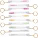 FRCOLOR 30 Pcs Keychain Mascara Brush Mascarades for Women Empty Mascara Lash Brush with Tube Extend 11.2x1cmx3pcs Assorted Colorx3pcs - Buy Online on GoSupps.com