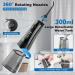 MiTdir Water Dental Flosser Oral Irrigator - 5 Jet Tips, 4 Modes, IPX7 Waterproof, 300ML Tank - Portable Cordless Teeth Cleaner for Home & Travel (Black) - Buy Online on GoSupps.com