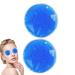 Hot and Cold Gel Ice Packs | Instant Gel Cold Packs Round Hot and Cold Gel Ice Packs for Injuries Cool Down with Ice Packs Lencyh Blue 7cm