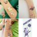 Ooopsiun Glitter Unicorn Temporary Tattoos for Girls - 9 Sheets, Gold Unicorn Birthday Party Supplies Decorations for Kids - Fake Tattoos Stickers - Buy Online on GoSupps.com