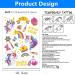 Animal Temporary Tattoos for Kids - 4 Sheets, 118 PCS Metallic Glitter Animal Butterfly Waterproof Fake Tattoo Stickers - Perfect Body Decoration for Girls Birthday Party - Includes Nail Stickers - Buy Online on GoSupps.com