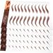 TOVINANNA 10 Sheets Eyebrow Stickers Simulation Eyebrow Fake Eyebrows Eyebrow Sticker for Eyebrows Waterproof 1 count (Pack of 1) Brownx2pcs - Buy Online on GoSupps.com