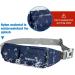 Waterfly Stylish Hip Belt Pocket for Men & Women - Perfect for Sports Jogging Running & Travel - Dark Blue Fanny Pack & Bum Bag - Buy Online on GoSupps.com