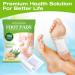 AOSORW 100 Pack Foot Pads with Ginger Oil & Bamboo Charcoal - Effective Foot Care Patch for Better Sleep Quality and Pain Relief - Buy Online on GoSupps.com