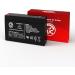 AJC 6V 7Ah Sealed Lead Acid Battery Compatible with Power-Sonic POWPS-670F - International Shipping Available - Buy Online on GoSupps.com