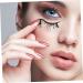 OHPHCALL 12 Pairs Halloween Eyeliner Stickers Eyeliner Eyeshadow Makeup Sticker Party Eyeliner Black Pvc - Buy Online on GoSupps.com