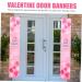 Zerodeko Valentines Day Hanging Banner 1 Pair Valentines Day Banner Polyester Banners Outdoor Valentines Day Welcome Sign Picture 1 180.00X30.00X0.10CM - Buy Online on GoSupps.com
