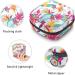 Exotic Floral Sanitary Napkin Storage Bag - Portable Period Pouch for Women and Girls - Multi-colored - Buy Online on GoSupps.com