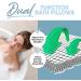 MICRODRY Cushioned Bath Pillow with CharTech Technology - Removable Cover - 12x12x4 White - Buy Online on GoSupps.com