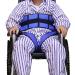 Transfer Gait Belt with Handles and Quick Release Buckle - Medical Nursing Safety Gait Assist Device - for Patient Lifting Walking and Standing Easily Blue Star of Light