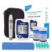 Blood Glucose Monitor Kit-YASEE Diabetes Testing Kit with 100 Blood Sugar Test Strips,100 Lancets,1 Glucose Meter,1 Lancing Device,Auto-Coding Glucometer for Home Use