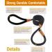 Lynxking Strong Heavy Duty Braided Rope Slip Lead for Medium, Large & Small Dogs - Black, 1/2in x 5ft - Buy Online on GoSupps.com