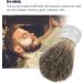 Beard Shaving Brush with Bristle Hair & Aluminum Handle - Perfect for Men's Beard Grooming | 3.66 x 1.29 Inch - Buy Online on GoSupps.com