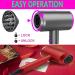 SUYOOULIN Ionic Hair Dryer with Diffuser Powerful AC110V 2000W Professional Blow Dryer with 2 Nozzles 2 Speed 3 Heating Cold Settings for Home Salon Travel Woman(Grey) - Buy Online on GoSupps.com