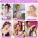Qinzave 52PCS Jumbo Hair Rollers with Storage Bag: Self Grip Rollers in 5 Sizes, Stainless Steel Clips, Heatless Hair Roller Set for Long, Medium, Short Hair - Buy Online on GoSupps.com