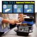 TSA Approved Clear Toiletry Bag Set - 3 Pcs Quart Size Makeup Bags for Men and Women - Carry-on Compliant Cosmetic Travel Bag (Black) - Buy Online on GoSupps.com