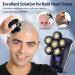 Roziapro Head Shavers for Men 6D Electric Rotary Shaver Multifunctional Mens Bald Head Shaver Cordless Electric Razor for Men Waterproof Head Shaver Rechargeable Razors for Balding Man - Buy Online on GoSupps.com