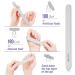 Teenitor Nail Polish Gel Remover Kit - Clips, Pads, Pusher, Brushes, File, Buffer Block - 6 Pack Purple - Buy Online on GoSupps.com
