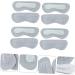 FRCOLOR 8 Pairs Anti-Wear Heel Stickers - Protective Shoe Pads for High Heels Leather Heel Stickers & Adhesive Heel Patches in Grey - Buy Online on GoSupps.com