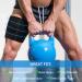 Adjustable Neoprene Thigh Wraps for Hamstring Support - Black M - Ideal for Quadriceps Sprains, Strains, and Sports Injuries - Men and Women - Buy Online on GoSupps.com