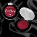 Buy Afflano Single Red Eyeshadow Palette - Shimmery Ultra Pigmented Dark Red Glitter for Multi-Dimensional Eye Looks | Perfect for Christmas Makeup | International Shipping Available - Buy Online on GoSupps.com