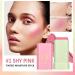 ZAWELIYO Cream Blush Girly Heart EasytoApply Blush Stick with Twist Design Fits Skin High Color Rendering Use as Eyeshadow Lipstick Smooth Texture - Buy Online on GoSupps.com