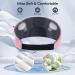 Bluetooth Sleep Headphones Eye Mask - Comfortable Headphones for Side Sleepers/Office/Travel - 14 Hrs Music Playing - Pink - Buy Online on GoSupps.com