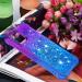 Buy Tivenfezk Nadoli Glitter Drive Sand Shell for iPhone 15 Plus | Shockproof Gradient Liquid Transparent Case with Bumper - Violet Blue - Buy Online on GoSupps.com