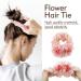 inSowni 7 Pack Glitter Crystals Pearls Rose Flower Hair Scrunchies for Women - Elastic Hair Ties Ponytail Holders Accessory Set - Buy Online on GoSupps.com