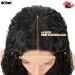 D but Lace Front Wig - Super Length 91 cm Curly Wig for Women | 150% Density Black Artificial Hair - Buy Online on GoSupps.com